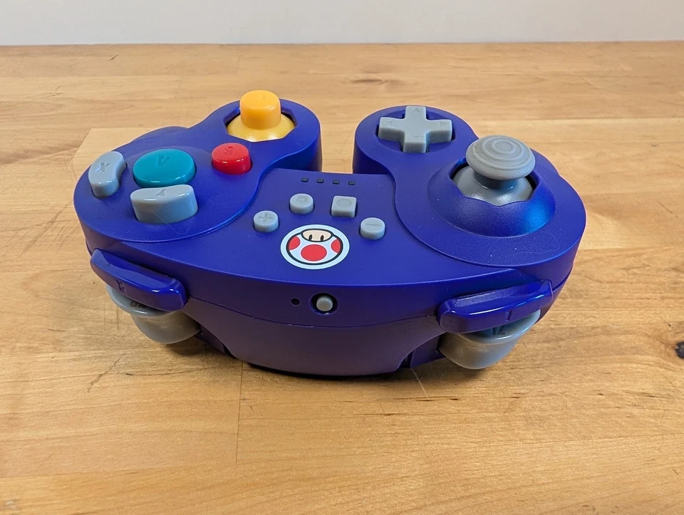 PowerA Wireless GameCube Style Controller Nintendo Switch – Toad Edition Purple - Image 3 of 4