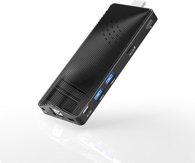 Mini PC Stick, Pentium N4200 4GB 64GB Emmc, Fanless Mini Desktop, Support 4K Mon