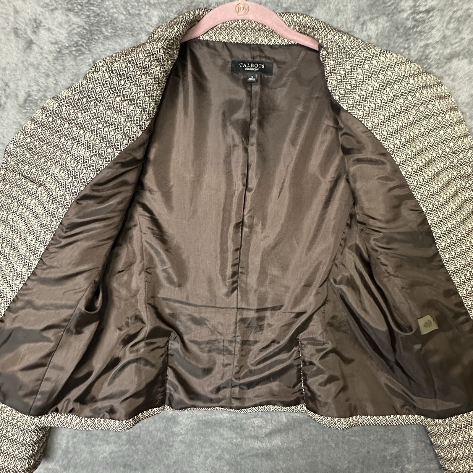 Talbots Blazer Two Button Jacket Women's Size 10 … - image 7