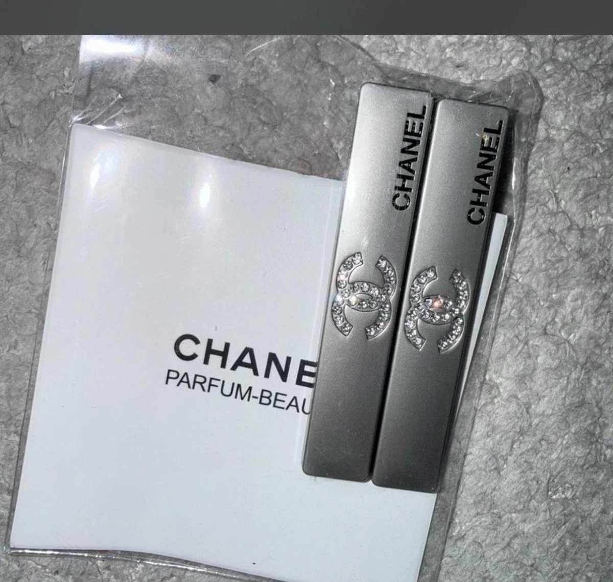 25+ CHANEL Silver Hair Hair Clips for Women for sale | Updated Sep
