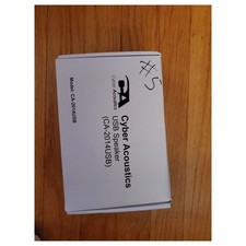 Cyber Acoustics CA-2014USB SPK USB 2.0 4W USB POWER AUDIO. LED.POWER VOL