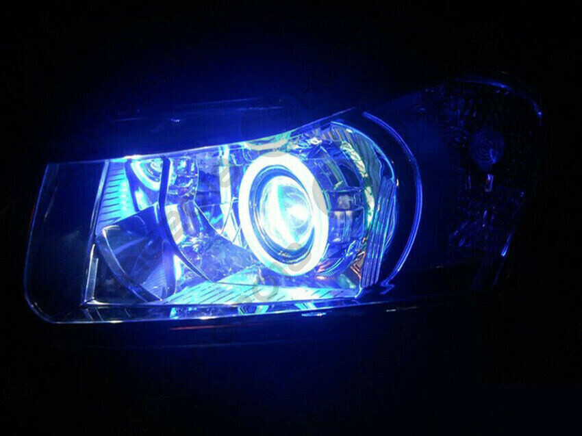 8000K Ice Blue H4 9003 COB LED Headlight Headlamp 8000LM For High