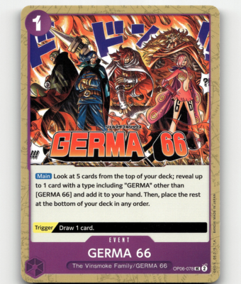 One Piece Card Game GERMA 66 - Wings of the Captain | eBay
