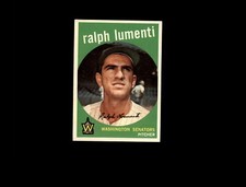 1959 Topps 316A Ralph Lumenti Option VG-EX #D1,237803