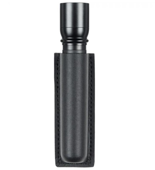 Safariland Mini Flashlight Carrier Model 306 Plain Black Open Top 2 1/4