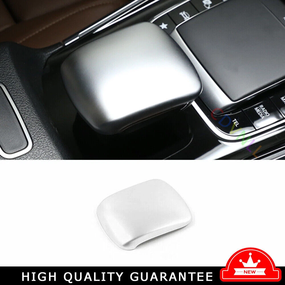 Central Console Gear Shift Knob Trim 1* For Benz GLA W156 2020-2024 Matte Silver