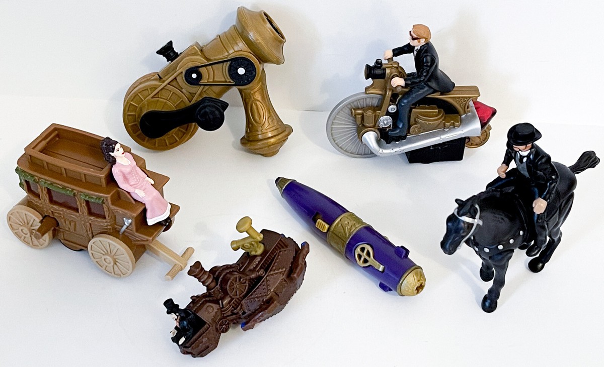 WILD WILD WEST Movie toys! Burger King 1999 Complete Set of
