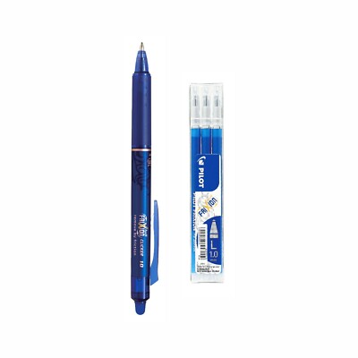 Frixion Clicker 1.0 blau + 3 Ersatzminen blau