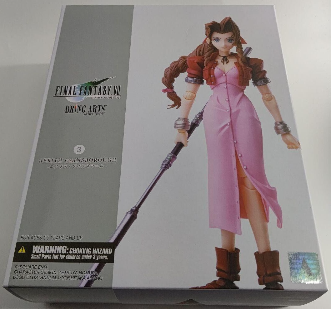 FINAL FANTASY VII BRING ARTS Aerith Gainsborough Figure Square