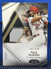2022 Topps Tier One PAUL DEJONG Certified Relic 183/249 St Louis Cardinals