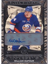 2023-24 Black Diamond Rookie Gems Signatures #RGWD William Dufour /99