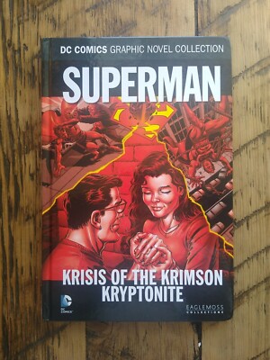 Superman Krisis Of The Krimson Kryptonite DC Comics Graphic Novel Eaglemoss