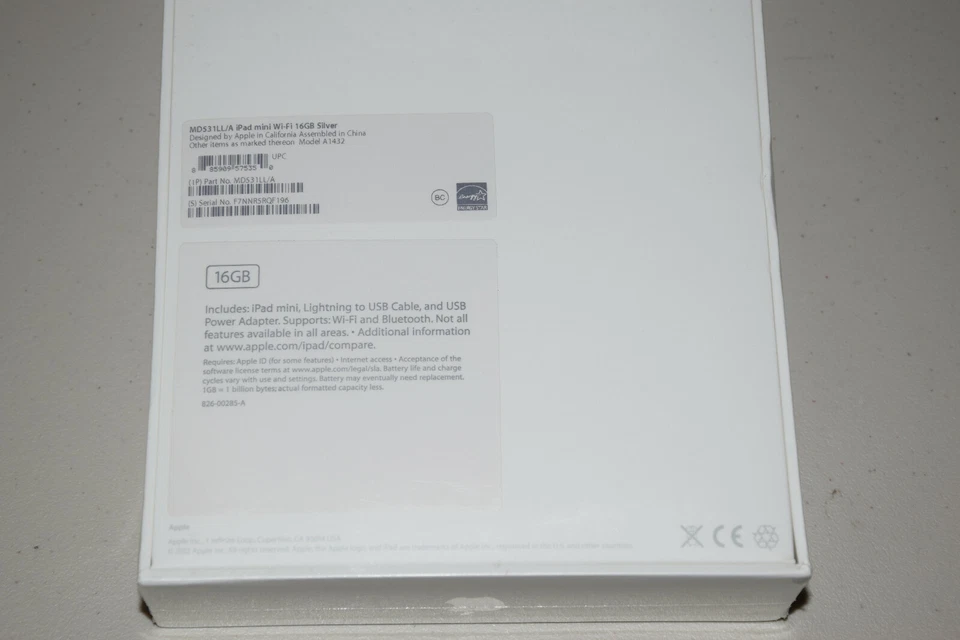 Apple iPad mini 1 1st Generation 16 GB MD531LL/A Wi-Fi 7.9" Tablet iOs ver 9.3.5 - Image 4 of 4