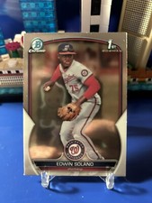 Topps Bowman Chrome 2022 Edwin Solano #BCP-169 1st Bowman