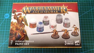 Warhammer Age of Sigmar Stormcast Eternals Paint Set (60-10)