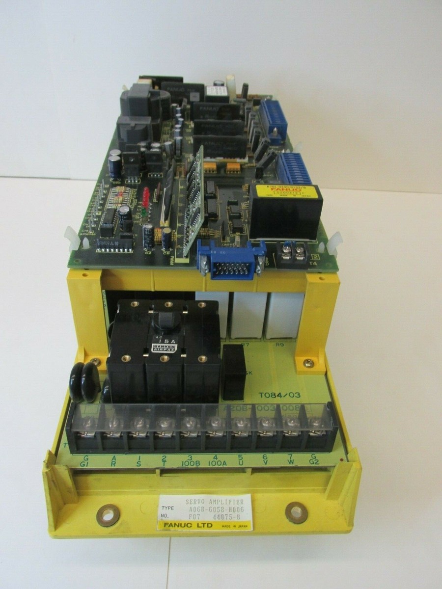 FANUC サーボアンプ AOB-6058-H006 FANUC A06B-6058-H006 Servo Amplifier Drive Robot CNC Fast Ship | eBay