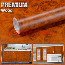 Matte 48 Wood Grain Vinyl Wrap Sticker Decal Car Home Kitchen Decoration Diy