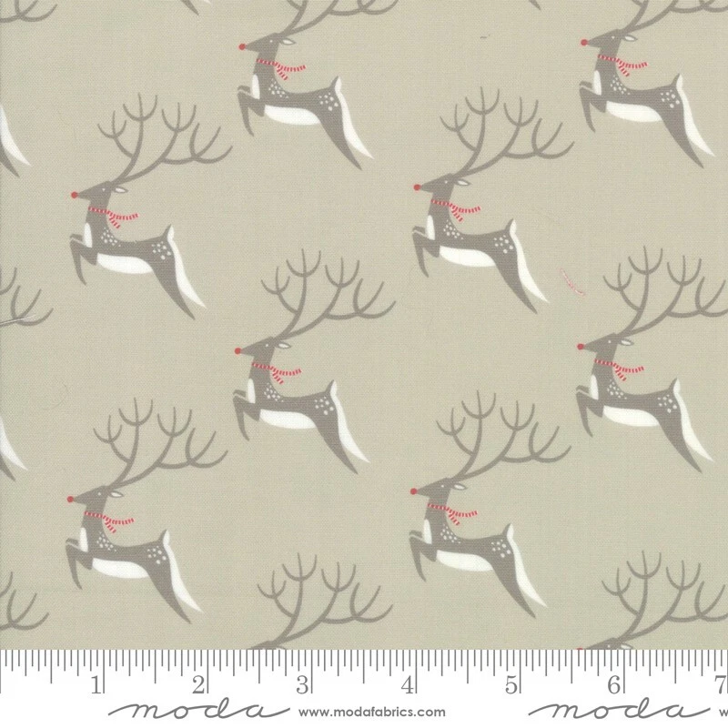 Christmas Quilting Cotton Fabric 1/2 yd. Bundle, Northern Light, 9 Pieces - Image 3 of 4