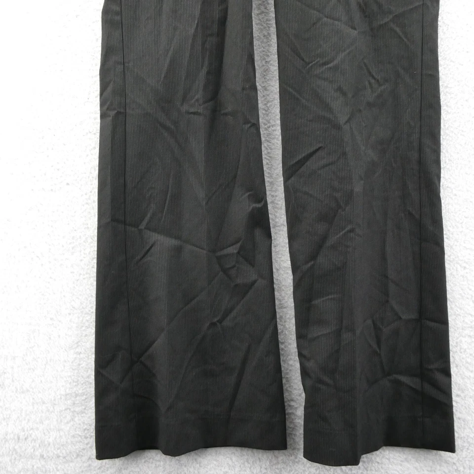 Express Editor Pants 0 Womens 28x34 Black Straight Leg Dress Pants 28 x 34 Suit - Image 2 of 4