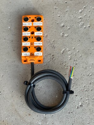 IFM Electronic Splitter Box EBC023 10-30VDC Clean
