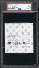 2023 Taylor Swift Eras Tour Concert Movie OPENING NIGHT Ticket "13" PSA 9 POP 2