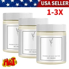 1/2/3X Mama-Bear Neuropathy Cream - 114g/4OZ Magnesium Butter, Magnesium Cream