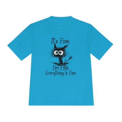 Unisex CAT MEME Moisture Wicking Tee