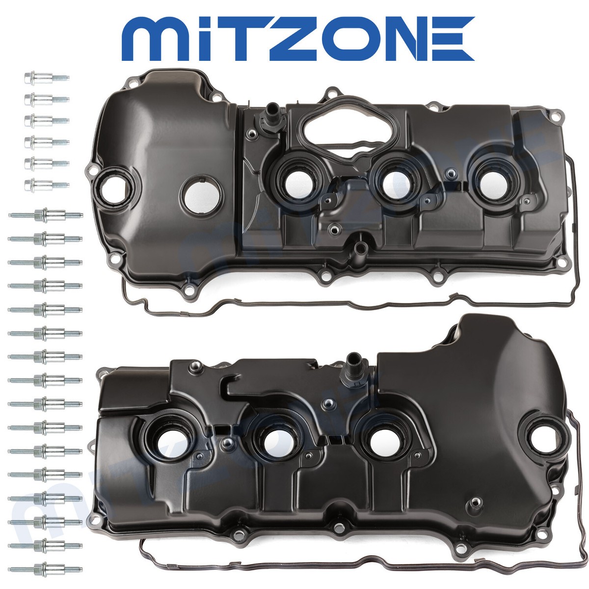 2x Valve Covers Set for 2015-2019 Ford Explorer Taurus 2014-19