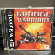 Grudge Warriors (Sony PlayStation 1, 2000) PS1 Video Games Tested Working CIB