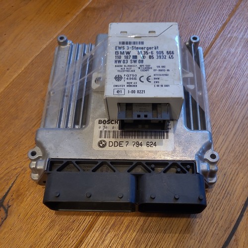 BMW  E46 320 d  Motorsteuergerät DDE7794624 / 0281011122 Steuergerät ECU