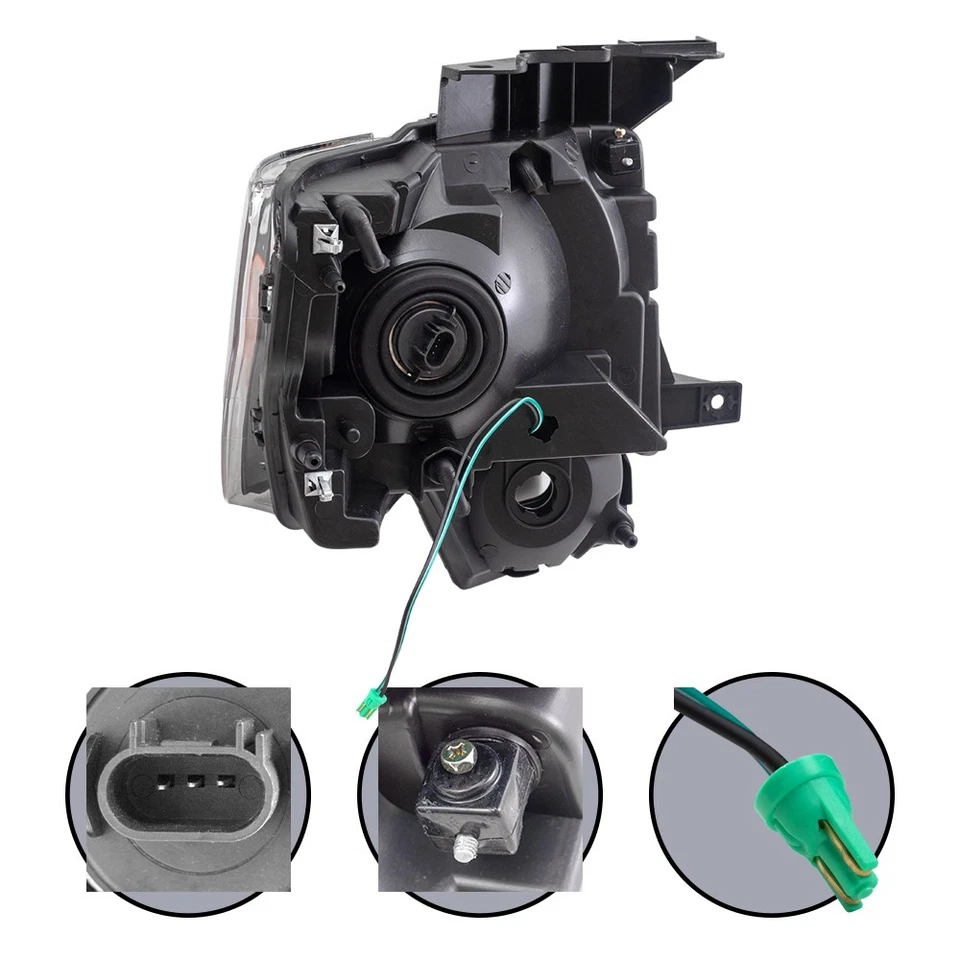 Brock Performance Headlights With Black Bezel And Fog Lights 4PC Set For F-150 - Image 4 of 4