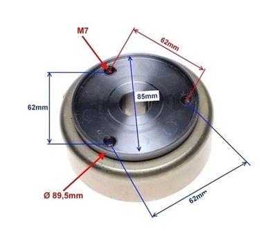 MAGNET RAD MOTOR 156FMI