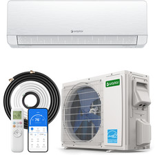 22 SEER2 1-Zone 12,000 BTU Ductless Mini Split Air Conditioner with Heat Pump