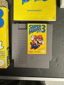 Super Mario Bros 3 Challenge Set Game NES (game Booklet Sleeve And Case 