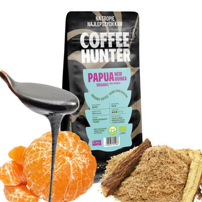 Kawa Organiczna Papua Nowa Gwinea 250g COFFEE HUNTER