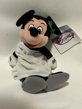 Disney Store Mickey Mouse Plush Stuffed Animal Toy with White Outfit, Disney Tag