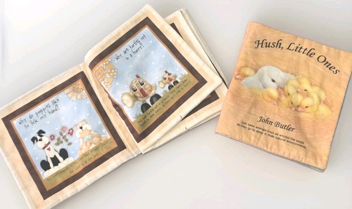 Handmade Soft Fabric Baby Book Set John Butler Leanne Anderson Nana Keepsake