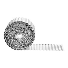 Uimoso Galvanized Steel Garden Edging 50 ft x 6 in Metal Landscape Border