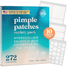 272 CT Large Pimple Patches for Face - Variety Pack Zit Patches W/ Salicylic Aci