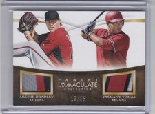 2015 Archie Bradley Tomas Panini Immaculate DUAL PATCH /25 - #4 Diamondbacks