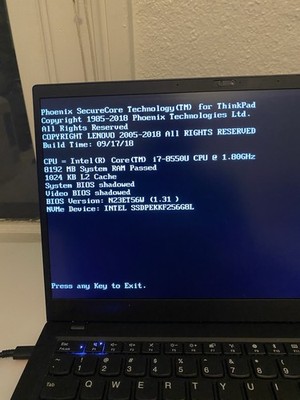 Lenovo ThinkPad x1 Carbon 6th Gen Intel i7-8550U | 8GB RAM | 256GB SSD | Win 11
