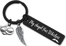 Pet Memorial Gift Loss of Cat Keychain Sympathy Gift in Memory of Cat Pet Gift K