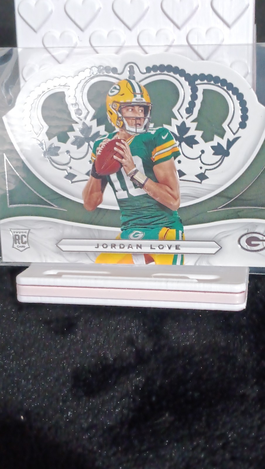 Panini 2020 Chronicles Crown Royale Jordan Love Rookie Insert CR-4 Packers