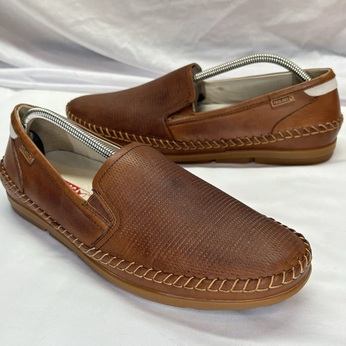 Pikolinos Jucar M4E-3107C1 Loafers Shoes Brandy Leather Mens EU 44/US 10-10.5 Pikolinos Júcar men main image 3