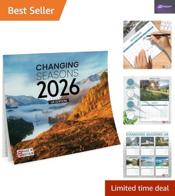 A4 Kalender im Wechsel der Jahreszeiten - Atemberaubende Landschaften im Vereinigten Königreich, -zur Ansicht Planer