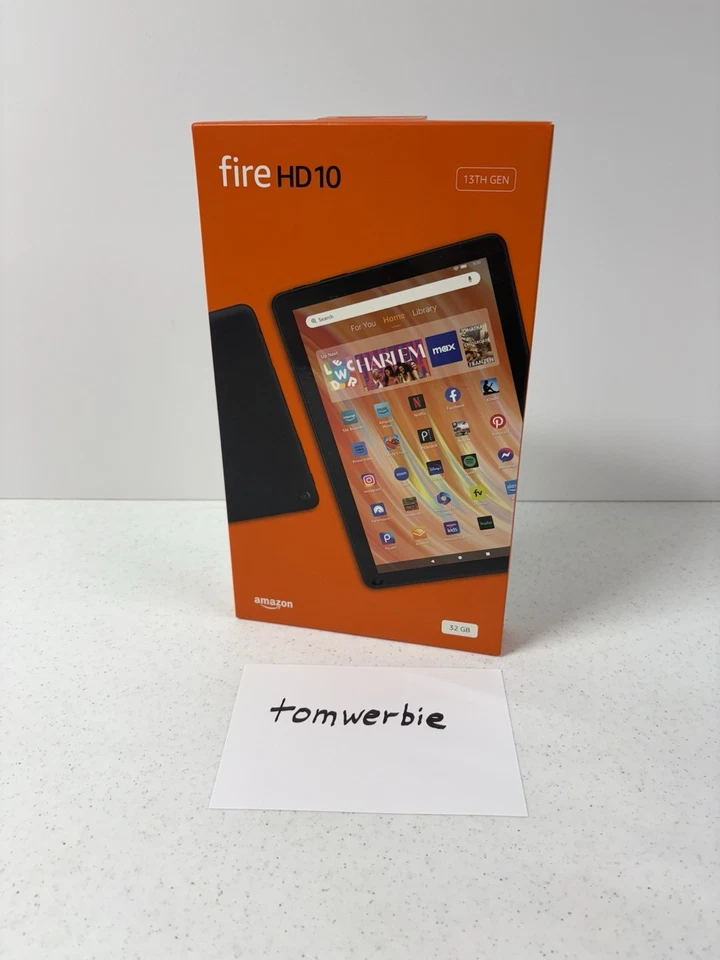 Amazon Fire HD 10 13th Gen 32GB Wi-Fi, 10.1" Tablet - Black - Image 2 of 4