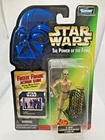 1997 Star Wars Power of the Force C-3PO w/ Net Freeze Frame Slide Action Figure