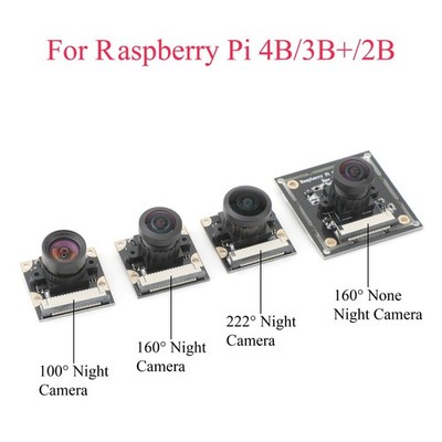 OV5647 Camera Module 5MP 1080P for Raspberry Pi 5B/4B/3B+/3B/2B/Zero W/Zero