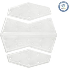 Durable Clear Snowboard Stomp Pad with Spike Traction   100 Recycled TPU