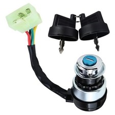 5 Wire 5 Pin Ignition Key Switch Replacement Compatible with 50cc 70cc 90cc
